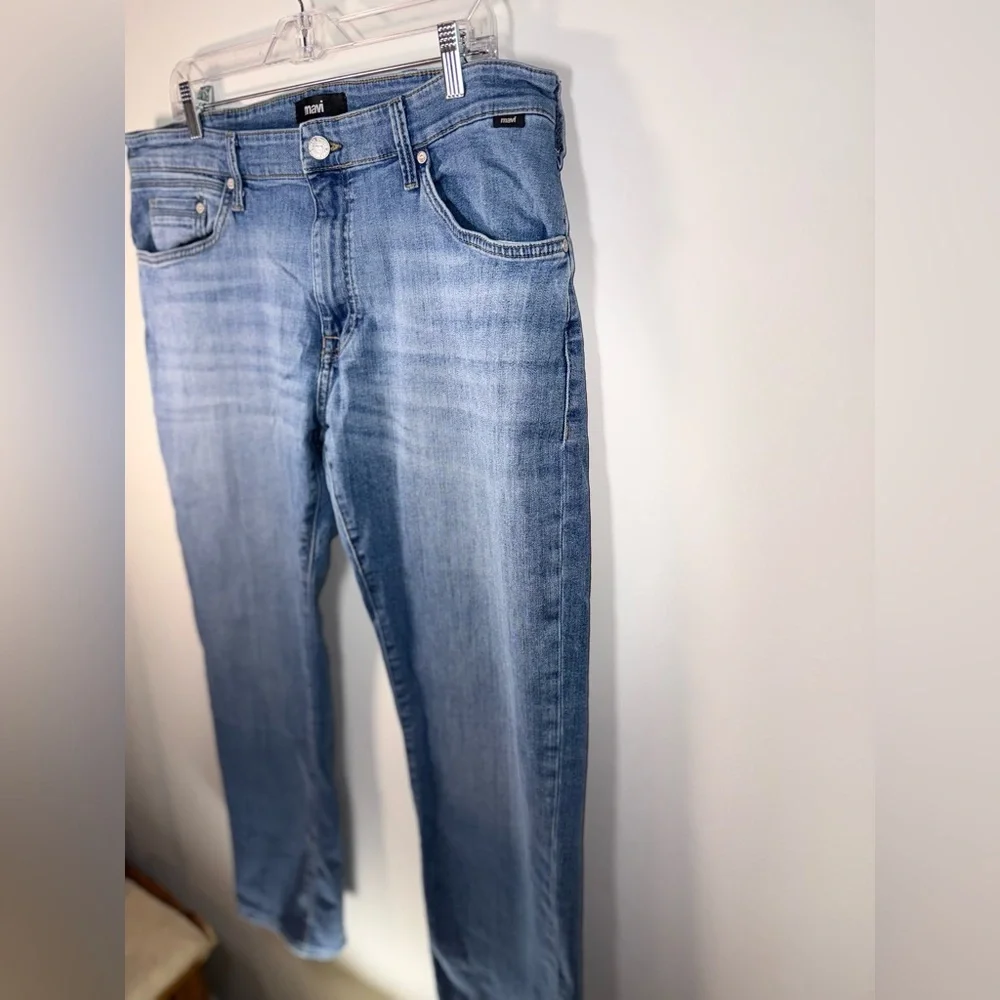 Mavi Designer Men's Zach Straight Blue Jeans size 36/32